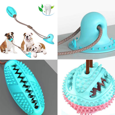 Interactive Suction Cup Dog Toy