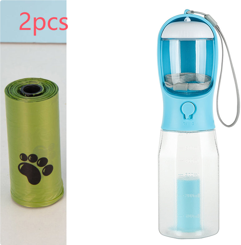 Leak-Proof 3-in-1 Pet Travel Bottle