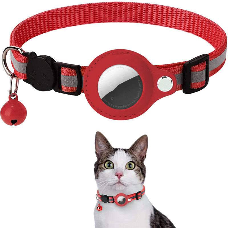 Waterproof Reflective AirTag Collar Holder