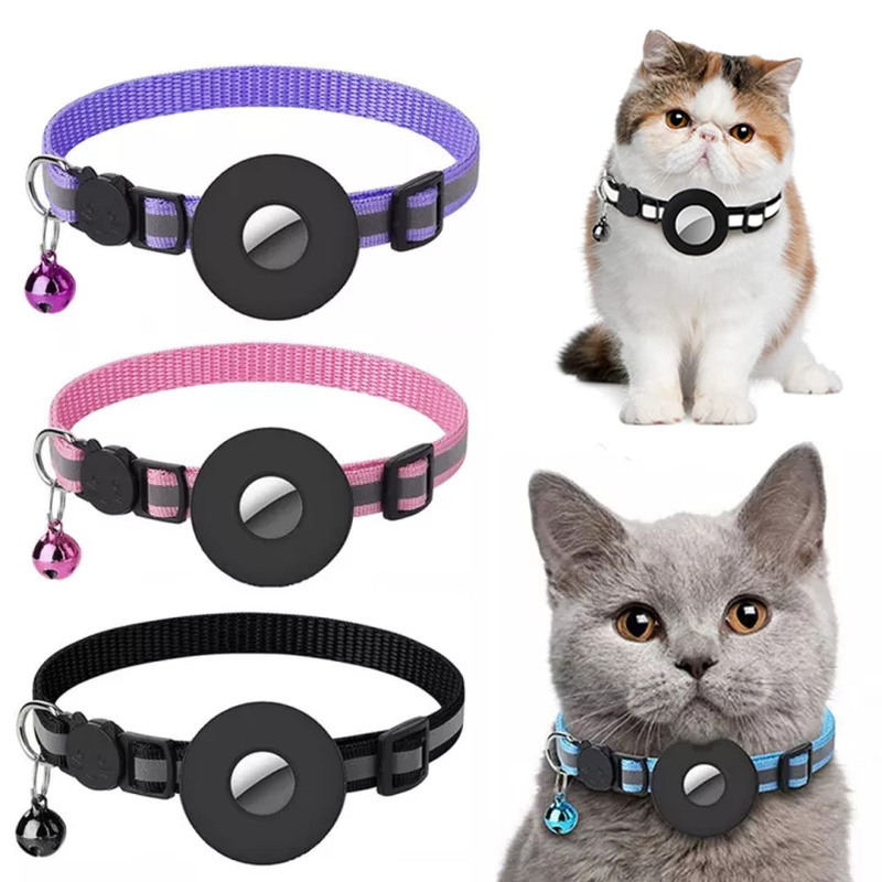 Waterproof Reflective AirTag Collar Holder