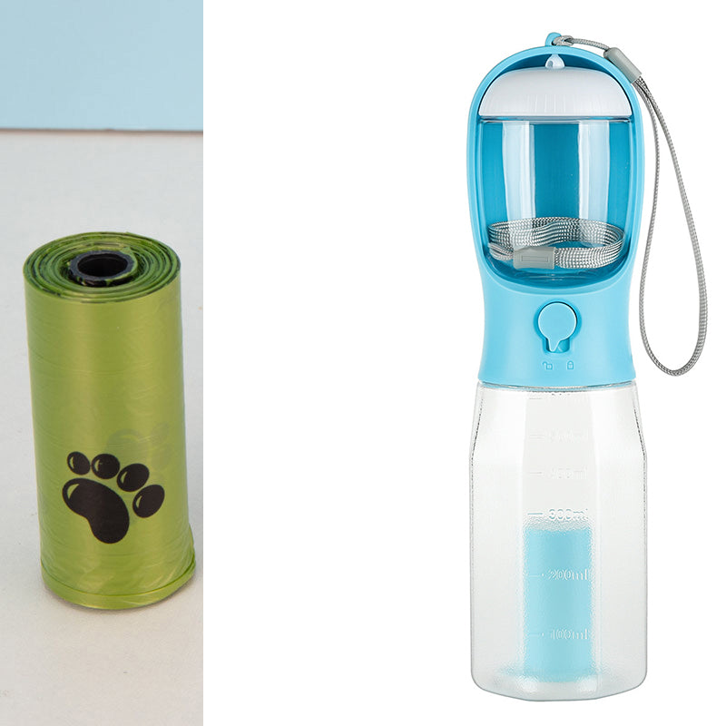 Leak-Proof 3-in-1 Pet Travel Bottle
